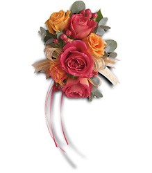 Sunset Beauty Wristlet from Parkway Florist in Pittsburgh PA